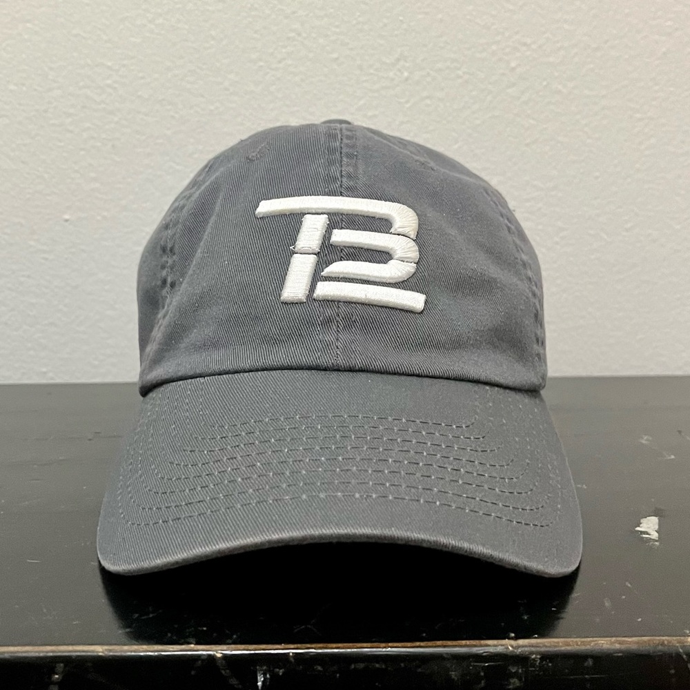 TB12 (Tom Brady’s brand) Grey Baseball / Dad Hat, Adjustable, NWOT